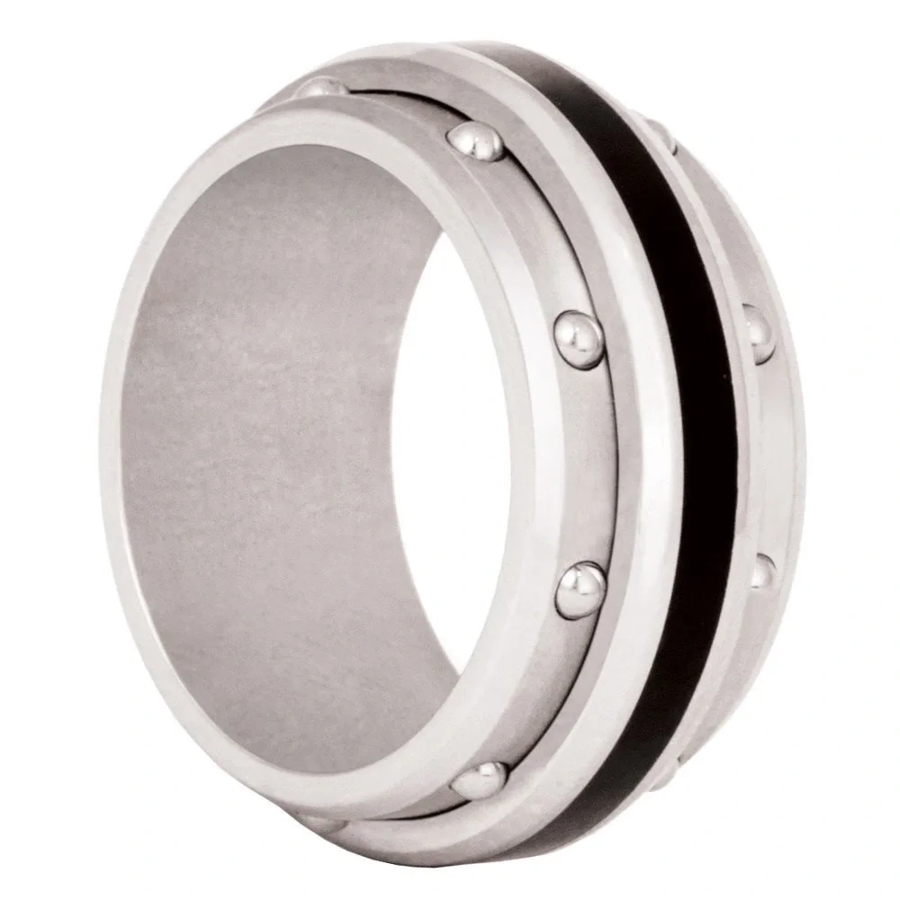 316L Stainless Steel Spinning Ring for Men